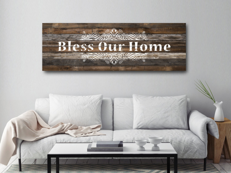 Canvas Bless Our Home (1 Part) Narrow 125856 additionalImage 3