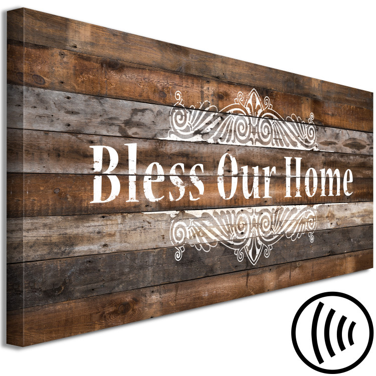 Canvas Bless Our Home (1 Part) Narrow 125856 additionalImage 6