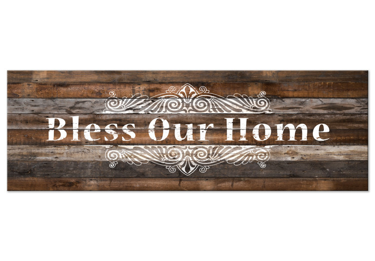 Canvas Bless Our Home (1 Part) Narrow 125856