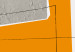Wall Poster Loving Encounter - abstract orange geometric figure 126656 additionalThumb 7