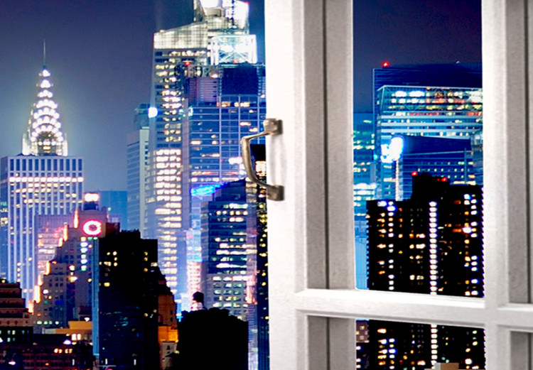 Large canvas print Window: View of New York II [Large Format] 128656 additionalImage 4