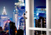 Large canvas print Window: View of New York II [Large Format] 128656 additionalThumb 4