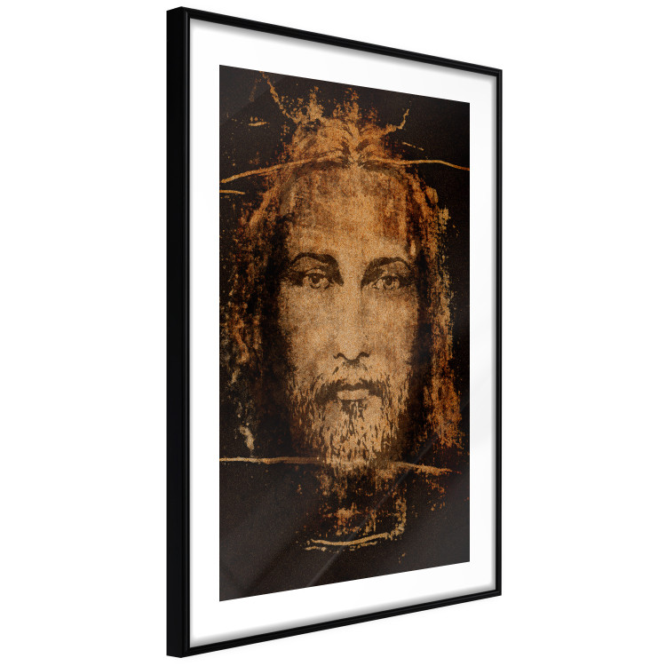 Poster Turin Shroud - sacred composition with reflection of the face of the Son of God 129356 additionalImage 3