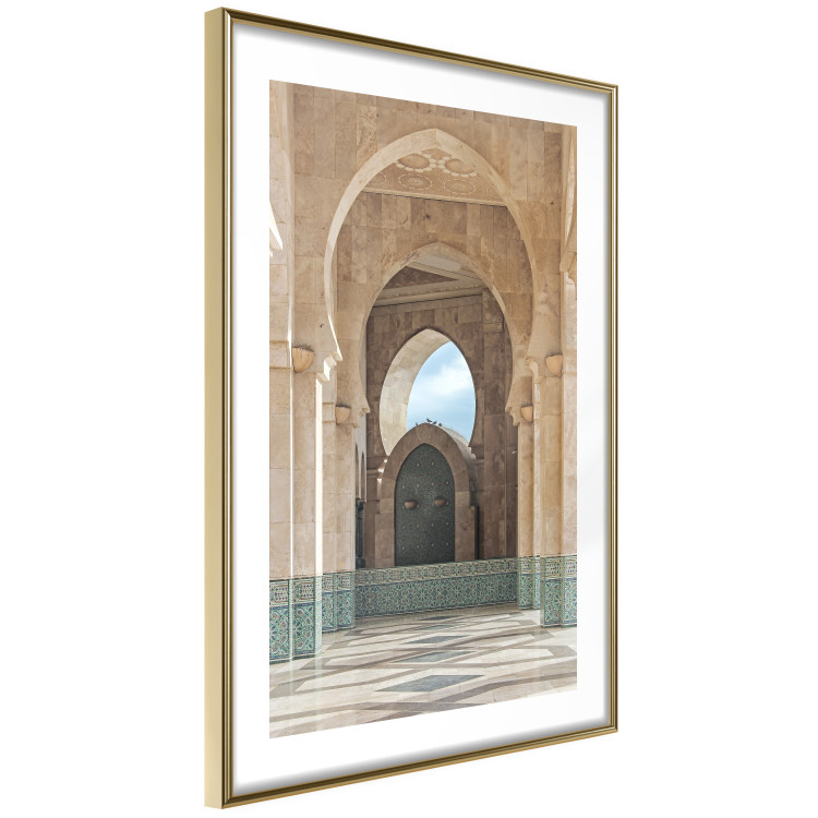 Wall Poster Stone Arches - architecture of a light-colored building with columns and ornaments 134756 additionalImage 9