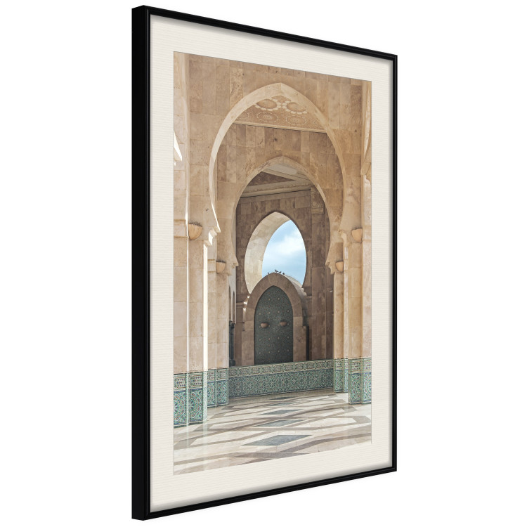 Wall Poster Stone Arches - architecture of a light-colored building with columns and ornaments 134756 additionalImage 2