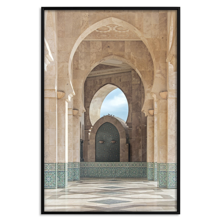 Wall Poster Stone Arches - architecture of a light-colored building with columns and ornaments 134756 additionalImage 17