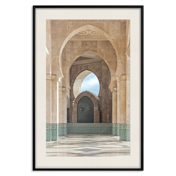 Wall Poster Stone Arches - architecture of a light-colored building with columns and ornaments 134756 additionalImage 25