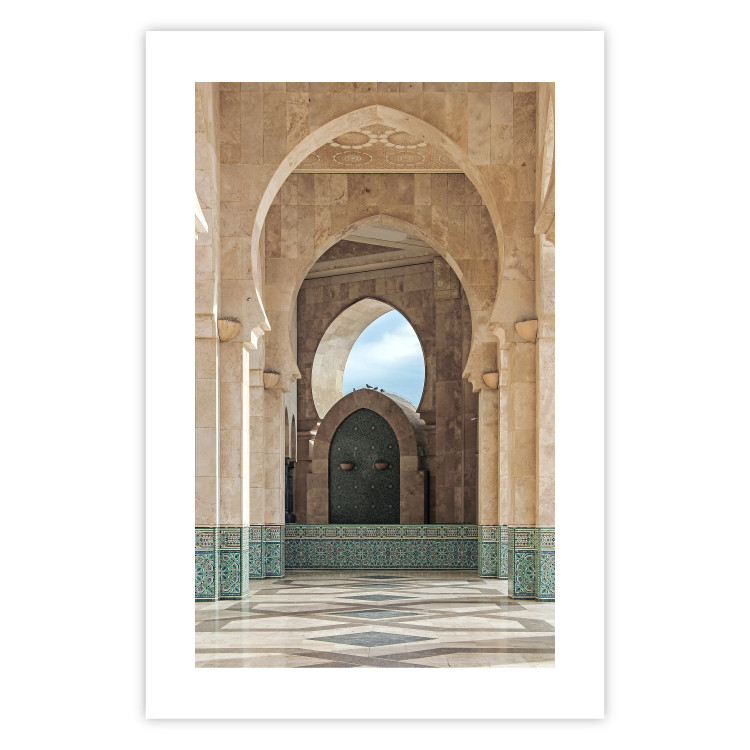 Wall Poster Stone Arches - architecture of a light-colored building with columns and ornaments 134756 additionalImage 18