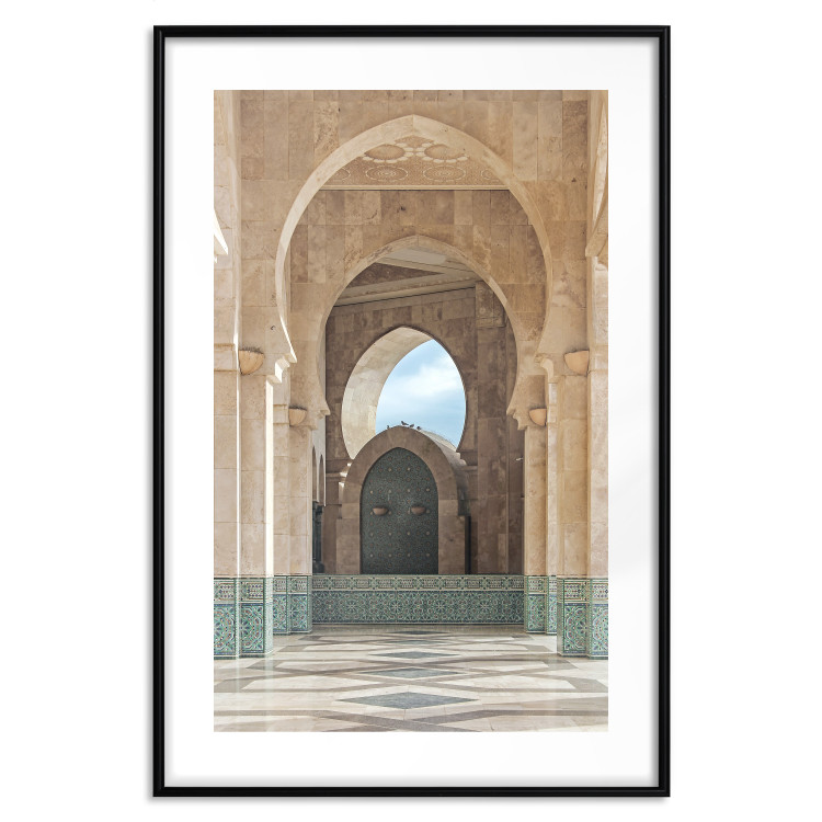 Wall Poster Stone Arches - architecture of a light-colored building with columns and ornaments 134756 additionalImage 20