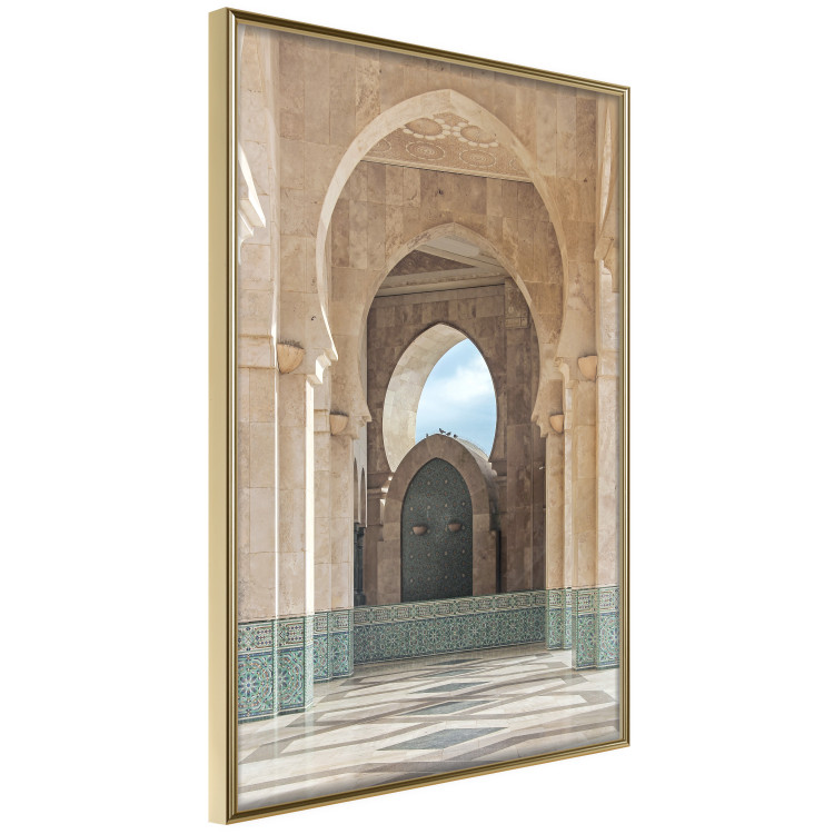 Wall Poster Stone Arches - architecture of a light-colored building with columns and ornaments 134756 additionalImage 12