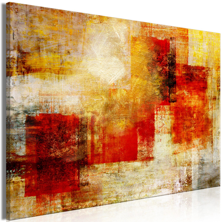 Canvas Painting Tango (1-piece) Wide - abstraction of colorful texture 134856 additionalImage 2