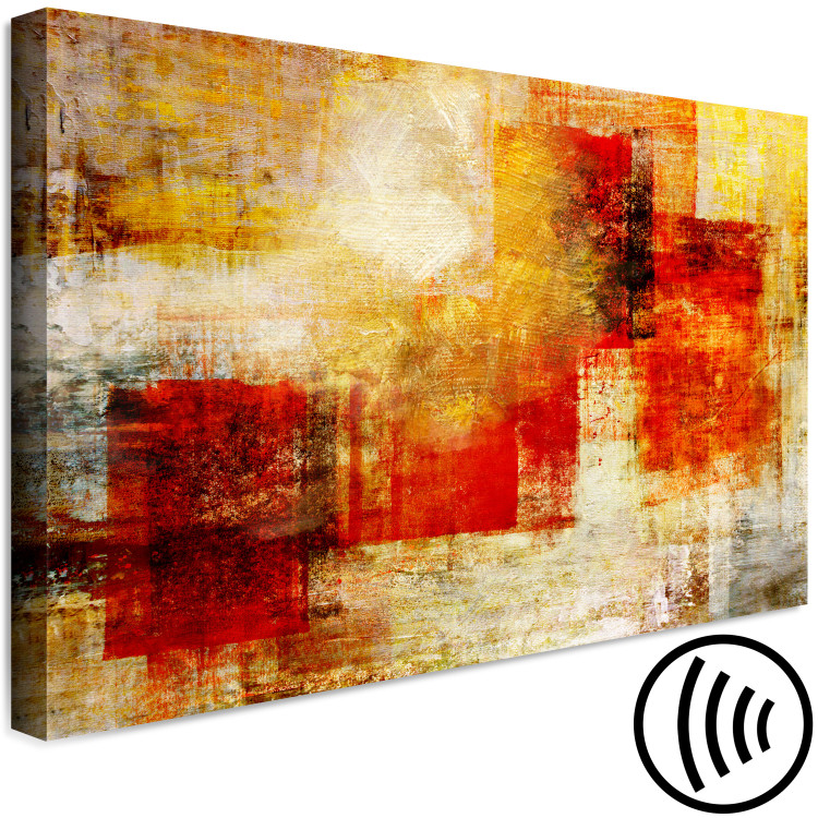Canvas Painting Tango (1-piece) Wide - abstraction of colorful texture 134856 additionalImage 6