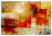 Canvas Painting Tango (1-piece) Wide - abstraction of colorful texture 134856