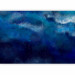 Photo Wallpaper Ocean depth - minimalist seascape with watercolour depths 135556 additionalThumb 5
