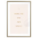 Wall Poster Love Confession - Golden Inscriptions on a Light Pink Background 145756 additionalThumb 18