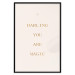 Wall Poster Love Confession - Golden Inscriptions on a Light Pink Background 145756 additionalThumb 22