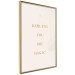 Wall Poster Love Confession - Golden Inscriptions on a Light Pink Background 145756 additionalThumb 7