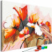 Paint by number Euphoria of Colors - Flaming Colors of Flowers Against a Clear Sky 149756 additionalThumb 5