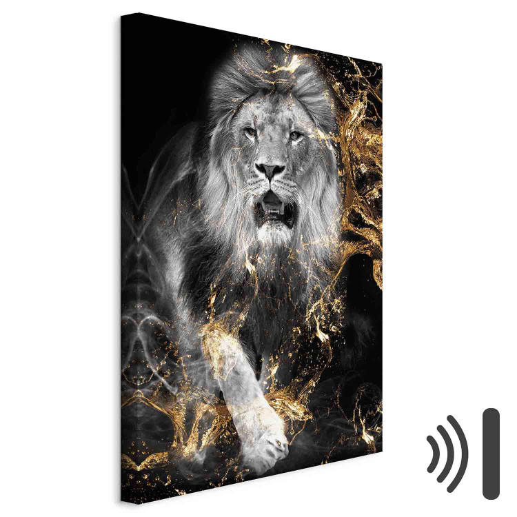 Canvas Print King in Gold (1 Part) Vertical 150956 additionalImage 8