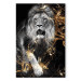 Canvas Print King in Gold (1 Part) Vertical 150956