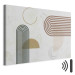 Canvas Print Harmonious Shapes - Abstract With Figures in Muted Colors 151256 additionalThumb 8