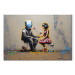 Canvas Meeting AI - Futuristic Colorful Graffiti in the Style of Banksy 151756 additionalThumb 7