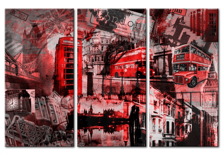 Canvas Print Red London 55656