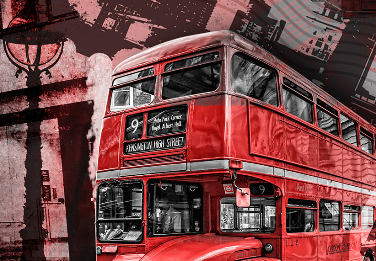 Canvas Print Red London 55656 additionalImage 4