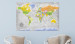 Cork Pinboard World Map: Wind Rose [Cork Map] 95956 additionalThumb 3