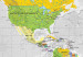Cork Pinboard World Map: Wind Rose [Cork Map] 95956 additionalThumb 5