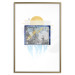 Wall Poster Antarctica - abstract composition with a map of the land of eternal snow 116666 additionalThumb 14
