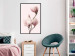 Poster Seasonal Flowers - light pink magnolias on a pastel background 117166 additionalThumb 7