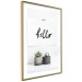 Poster Scandinavian House - composition with potted plants and texts 117466 additionalThumb 6