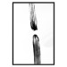 Poster Scheduled Meeting - simple black and white abstraction with paint streaks 119266 additionalThumb 24
