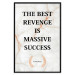Poster The Best Revenge Is Massive Success - English texts on a marble background 122866 additionalThumb 24