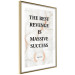 Poster The Best Revenge Is Massive Success - English texts on a marble background 122866 additionalThumb 10