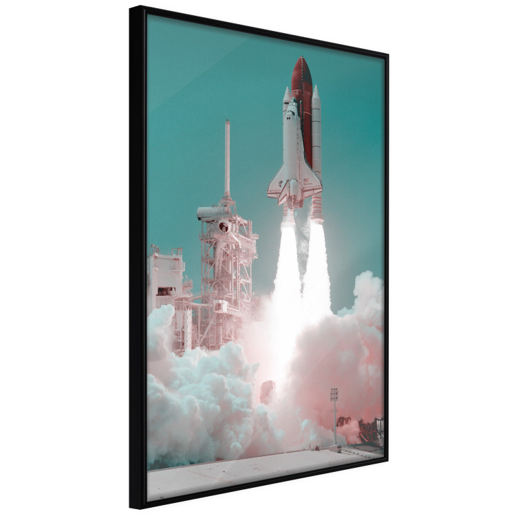 Poster New Era - rocket blasting off into space leaving a large amount of smoke 123166 additionalImage 10
