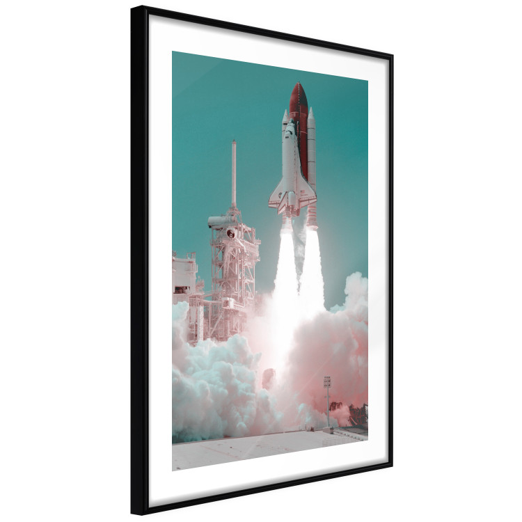 Poster New Era - rocket blasting off into space leaving a large amount of smoke 123166 additionalImage 11