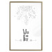 Wall Poster Wild and Free - black and white hanging feathers above English texts 123366 additionalThumb 14