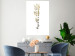 Wall Poster Golden Branch - golden-gray plant on a contrasting white background 125366 additionalThumb 16