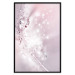 Wall Poster Shining Feather - feather with a water droplet in a pink abstract glow 125866 additionalThumb 18