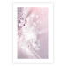 Wall Poster Shining Feather - feather with a water droplet in a pink abstract glow 125866 additionalThumb 19