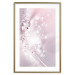 Wall Poster Shining Feather - feather with a water droplet in a pink abstract glow 125866 additionalThumb 14
