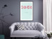 Poster Fashion for Sweets - abstract donut-themed inscription on pastel background 128366 additionalThumb 18