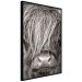 Wall Poster Face to Face with Nature - black and white portrait of an animal with hair 130266 additionalThumb 11