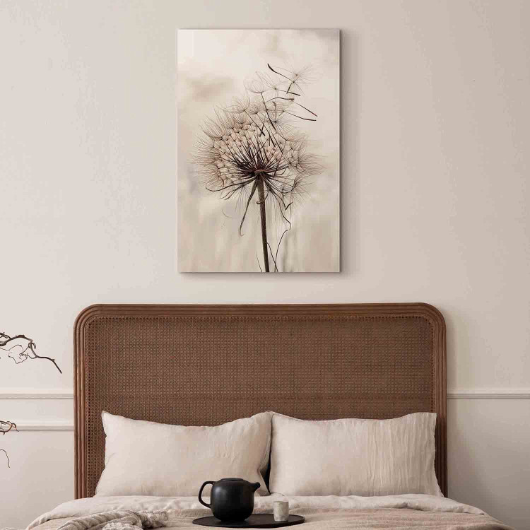 Canvas Magnetic Gust (1-piece) Vertical - dandelion in the wind 131566 additionalImage 10