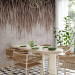 Wall Mural Canopy - minimalist motif of dried plants on a concrete background 134566 additionalThumb 4