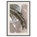 Poster Terrace with a View - natural composition of palm tree against a light wall 134766 additionalThumb 19
