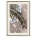 Poster Terrace with a View - natural composition of palm tree against a light wall 134766 additionalThumb 20