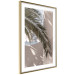 Poster Terrace with a View - natural composition of palm tree against a light wall 134766 additionalThumb 9